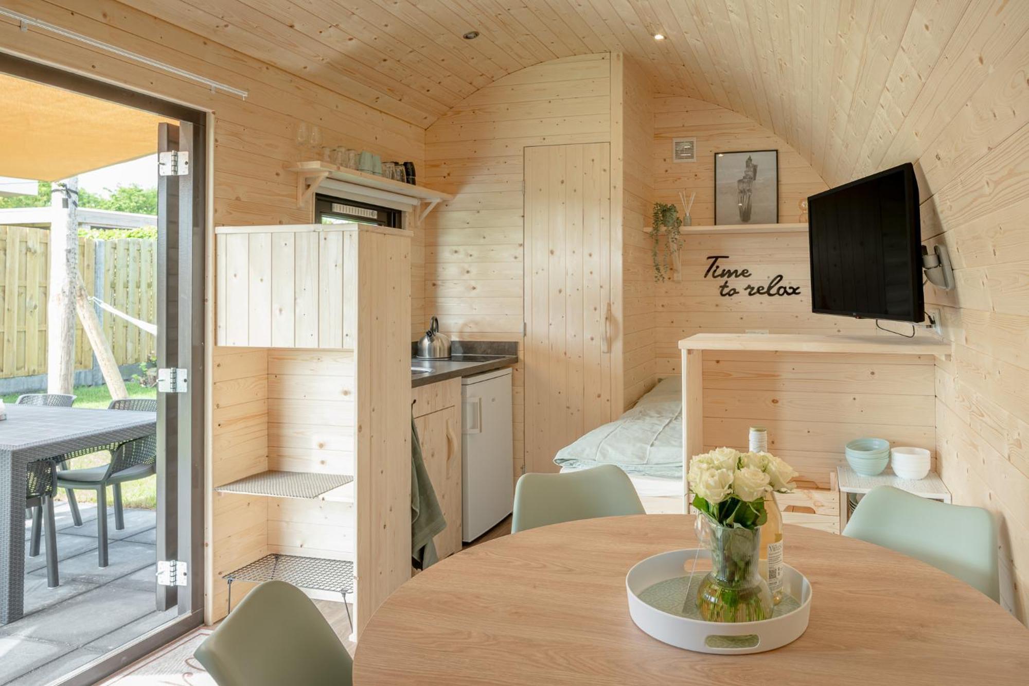 Lodges De Driesprong ดอมเบิร์ก ภายนอก รูปภาพ